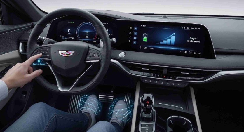 Two standout features in the Cadillac Lyriq that can help maximize range are One-Pedal Driving and Regen on Demand.