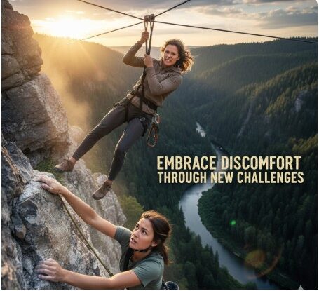 Embrace Discomfort Through New Challenges