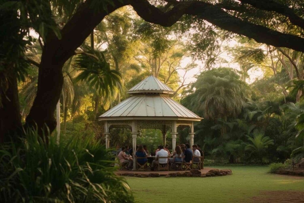 Host in Style with a Custom-Built Cabana