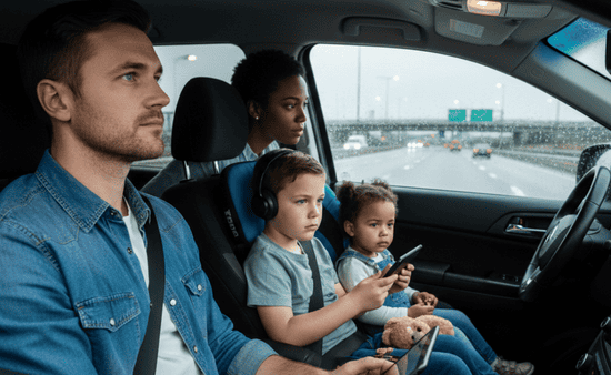 Managing Distractions from the Back Seat