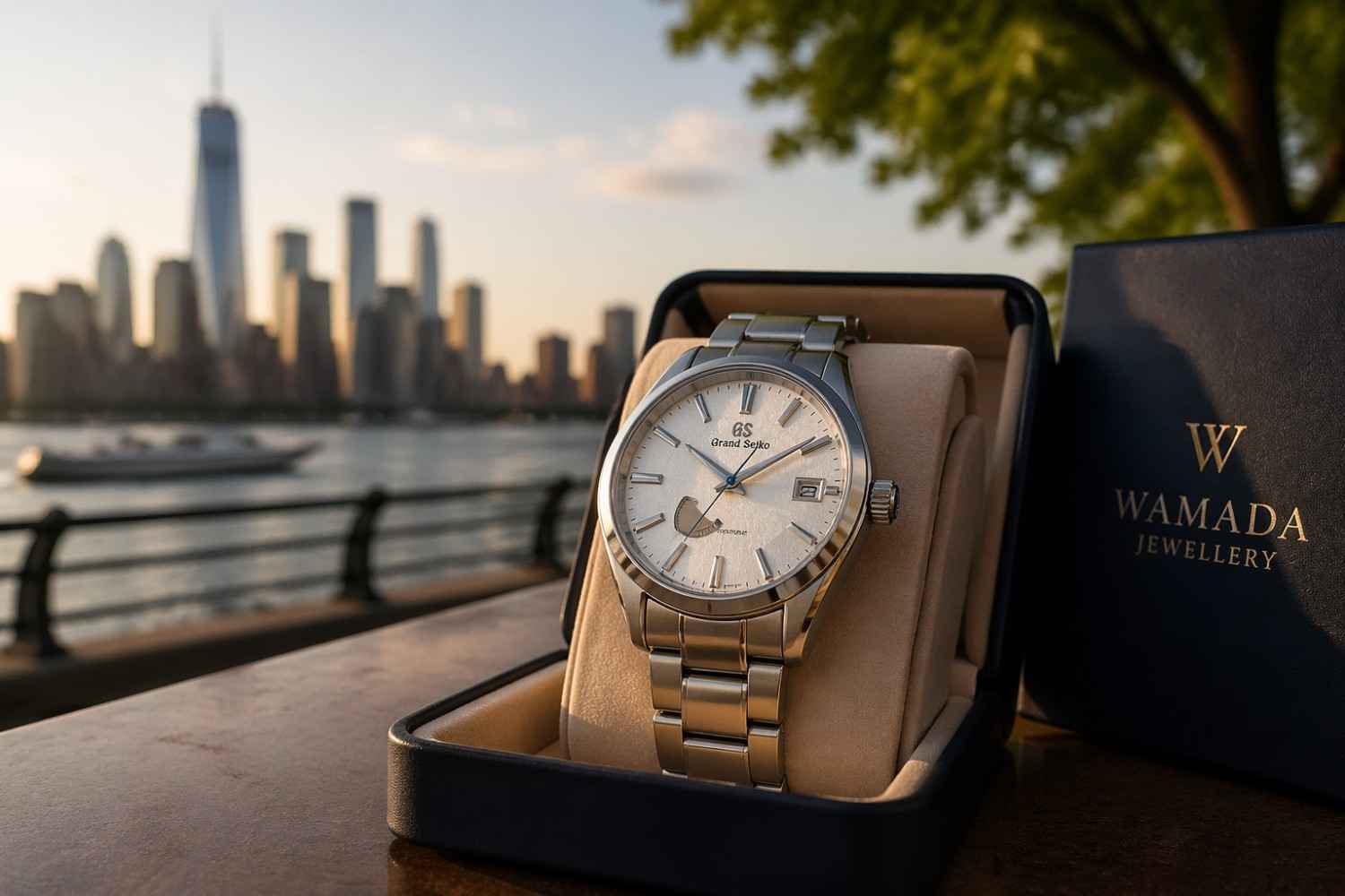 Discover the Elegance of Wamada Jewellery's Grand Seiko SBGA211